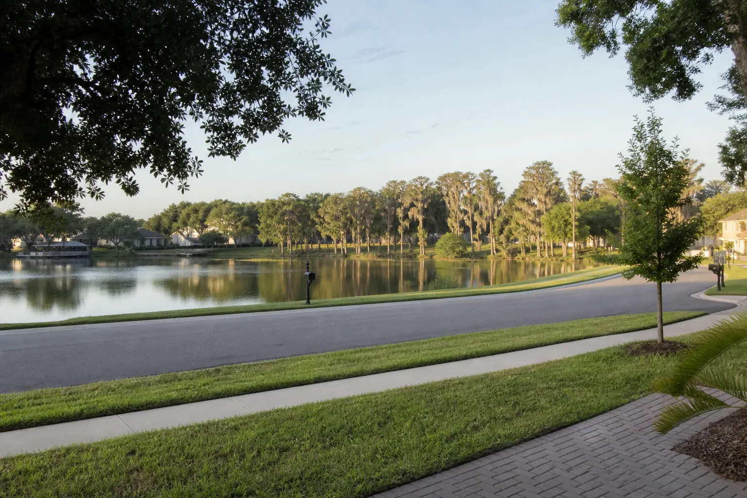 Lakefront in Lutz, Florida