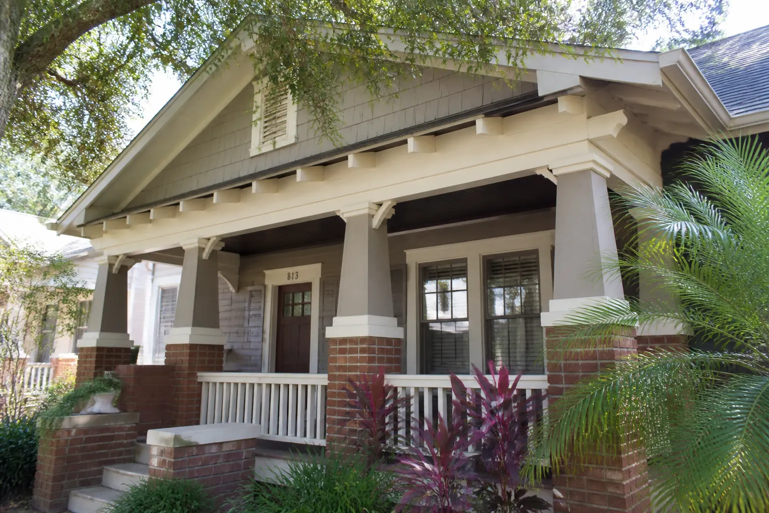 Hyde Park porch in South Tampa