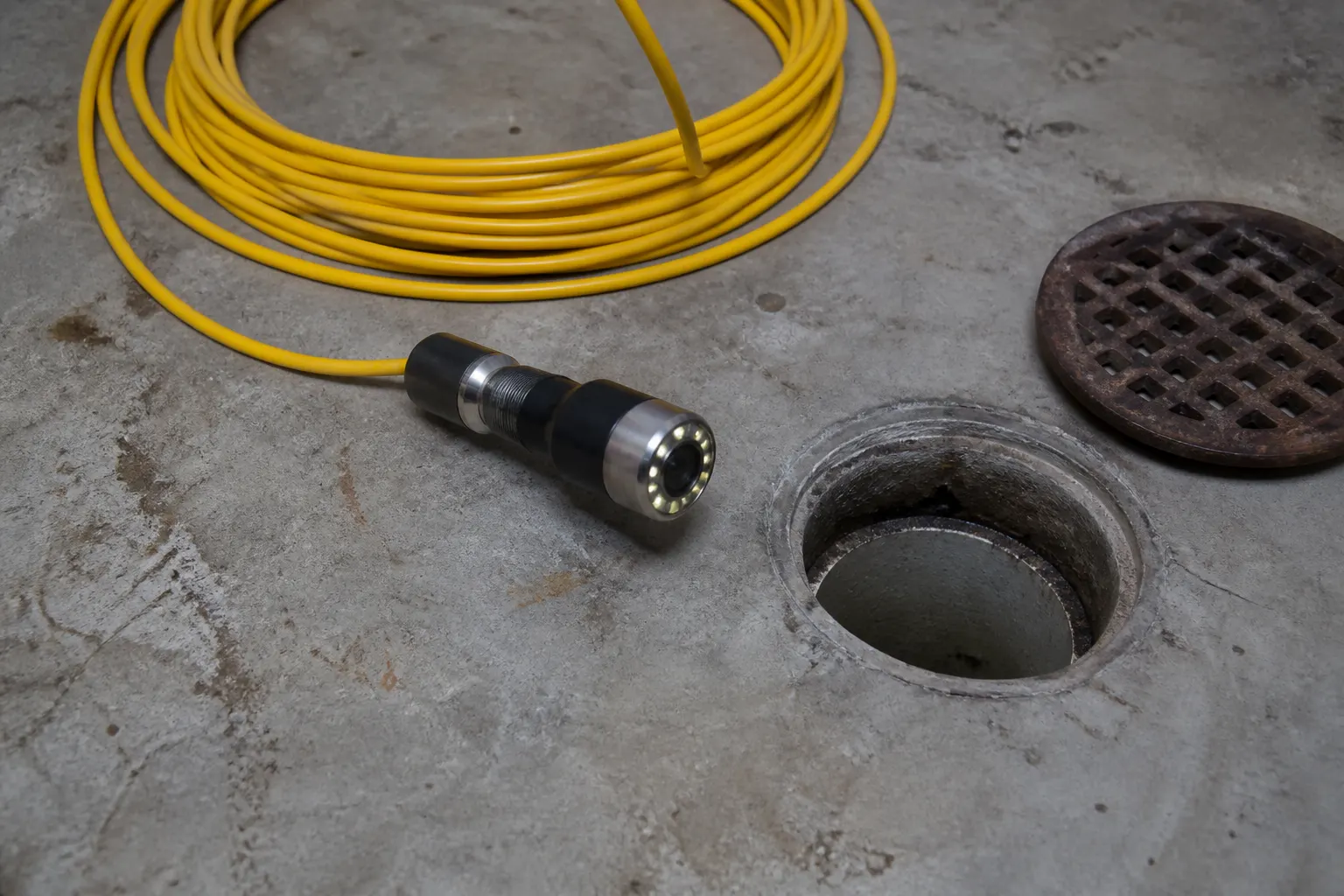 Sewer camera used for drain cleaning in Tampa