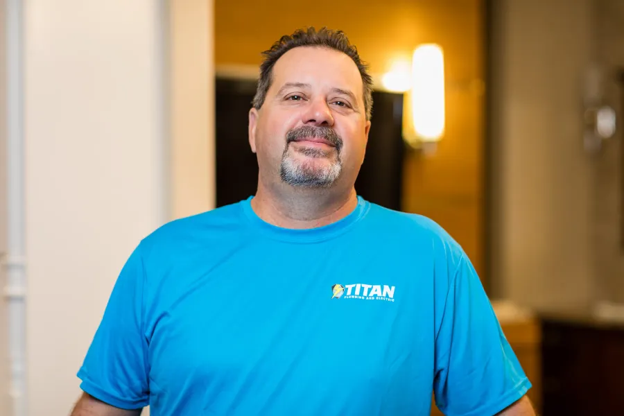 Joseph Ferrantegennaro, founder of Titan Plumbing & Electric