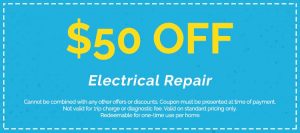 Discounts on Electrical Repair