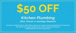 Discounts on Kitchen Plumbing