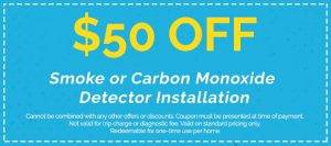 Discounts on Smoke Detector Installation