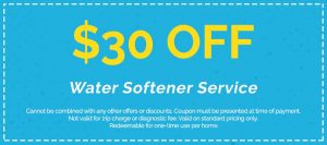 Discounts on Water Softener Service