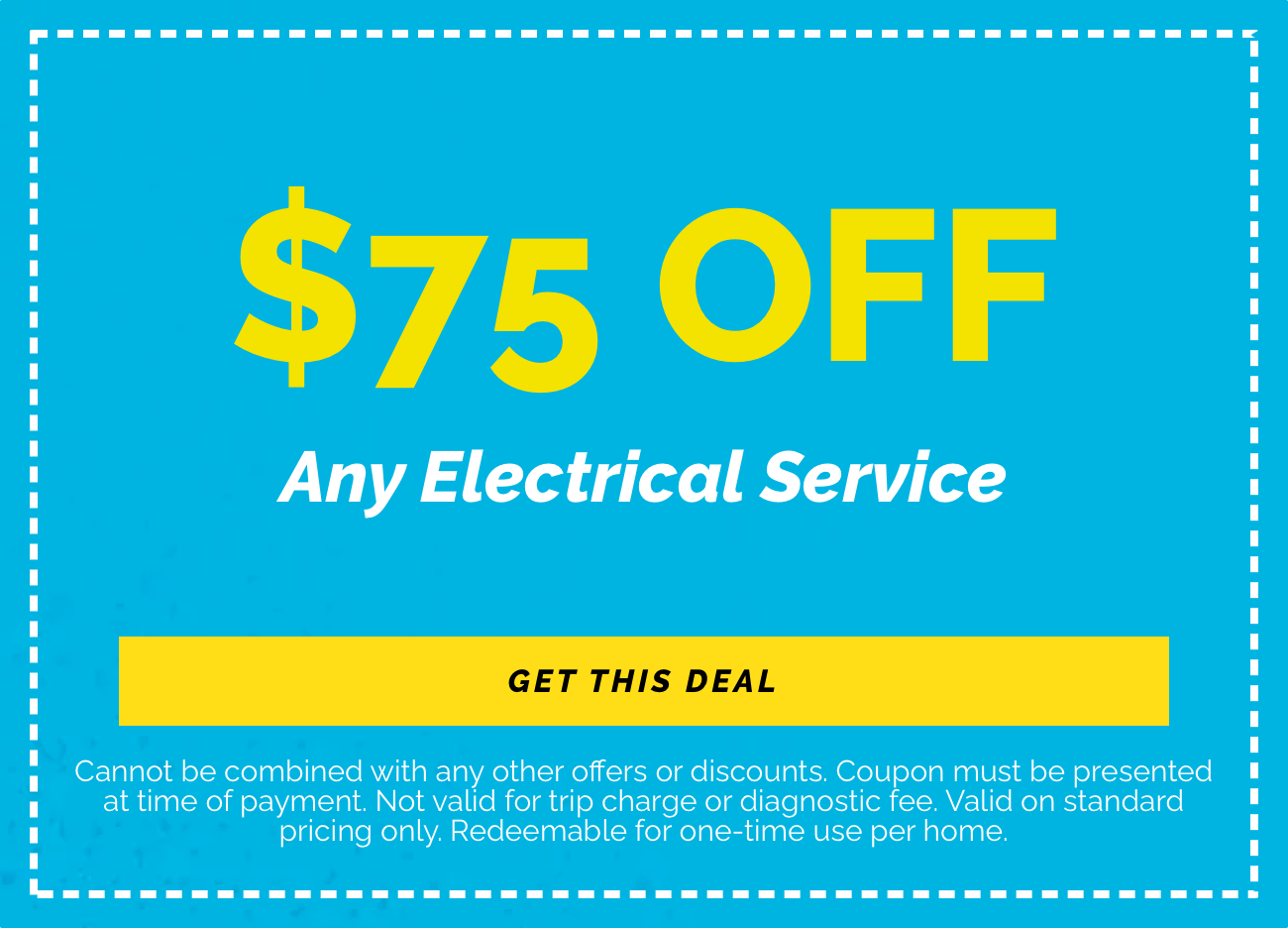 75 OFF - Any Electrical Services